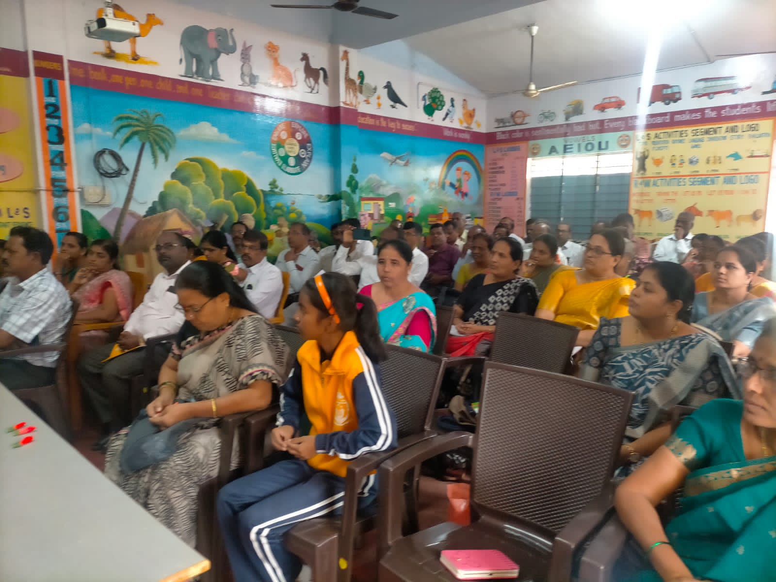 Speaker addressing participants